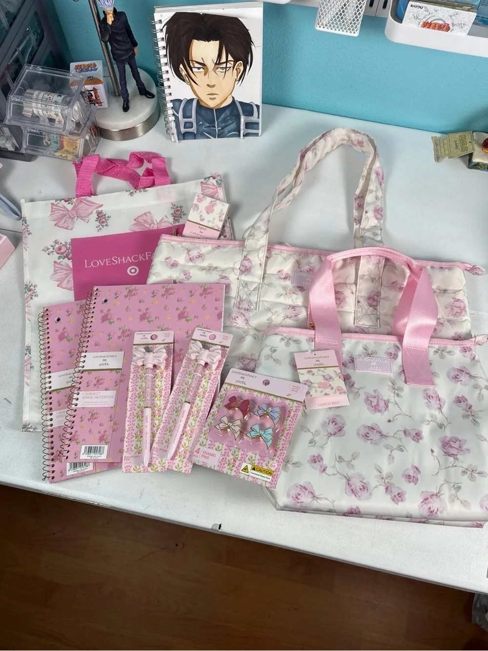 HUGE Loveshackfancy x target yoobi bundle